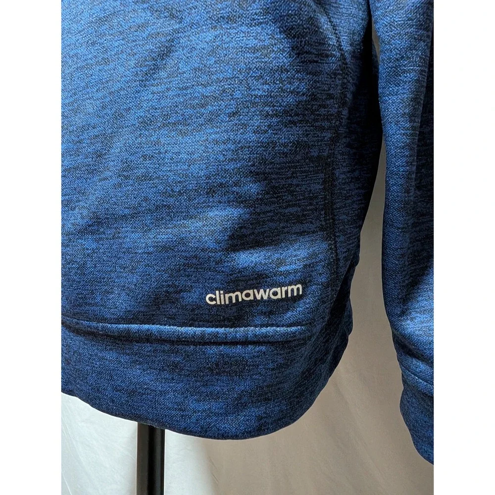 Adidas Navy ClimaWarm Performance Athleisure Fleece Hoodie‎ Men's Medium